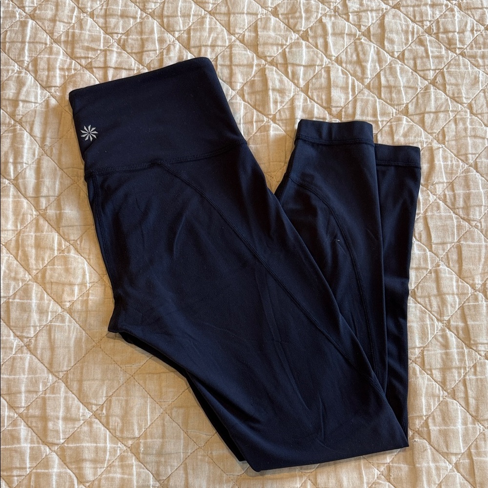 Athleta salutation tight navy blue size xs